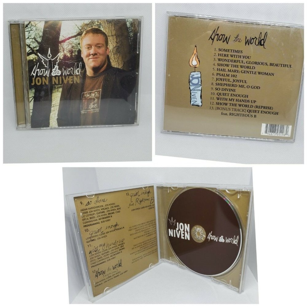 Jon Niven Show The World CD No Scratches